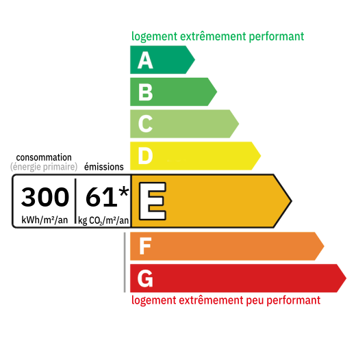 D.P.E : E (300)